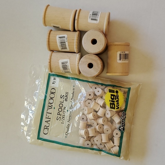 Wooden Spools - Picture 1 of 2